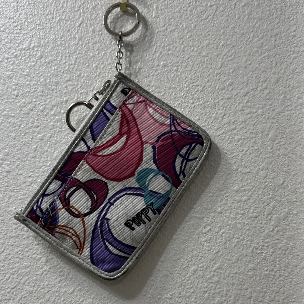 Coach poppy graffiti card holder - Picture 3 of 11